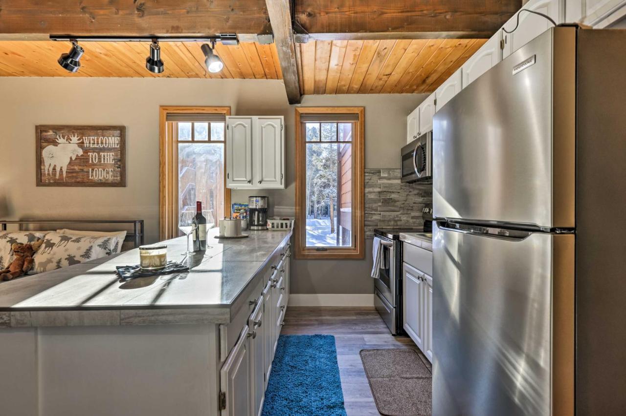 Breck Condo With Hot Tub Access Walk To Main St! 브레켄리지 외부 사진