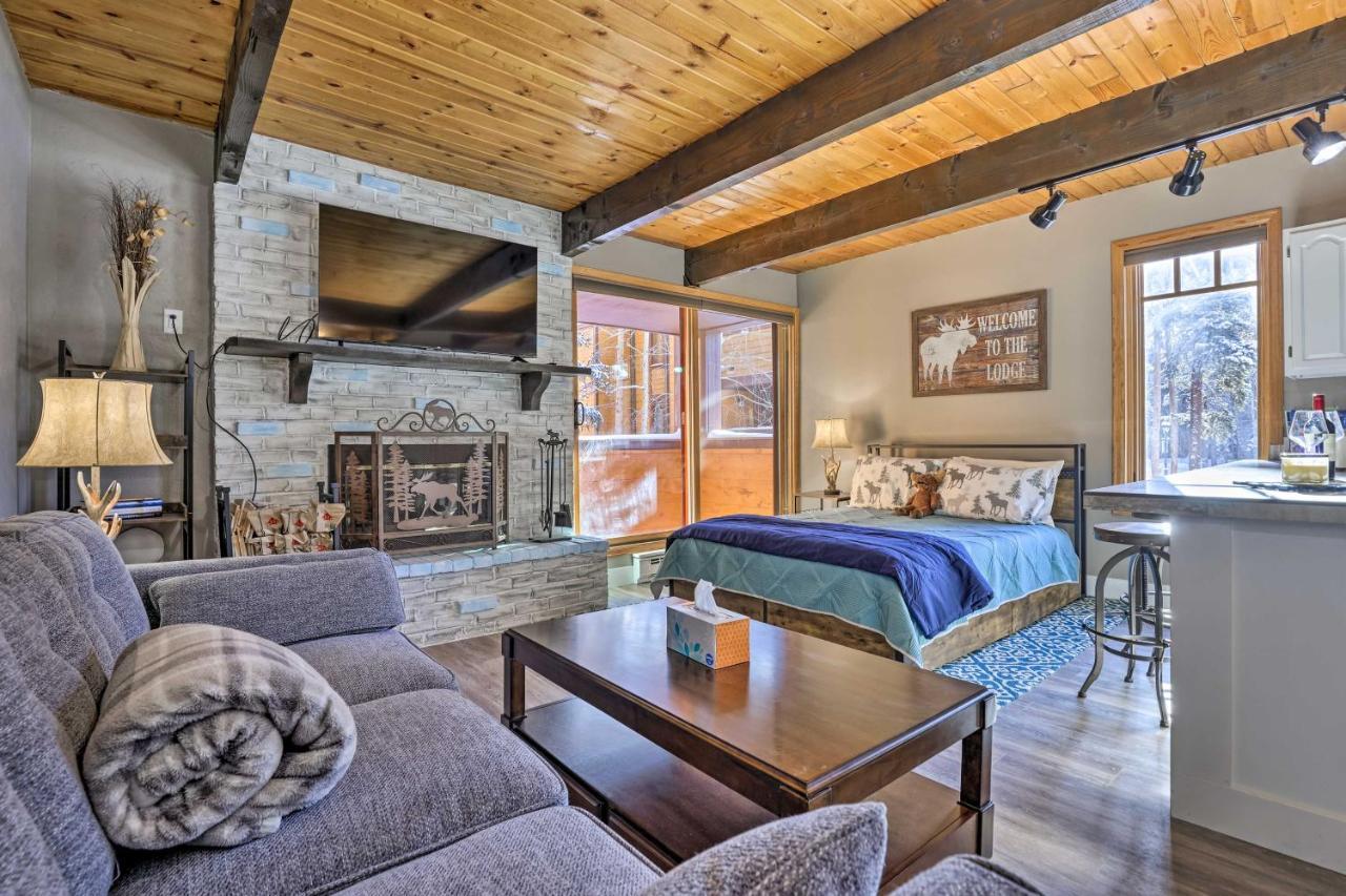Breck Condo With Hot Tub Access Walk To Main St! 브레켄리지 외부 사진