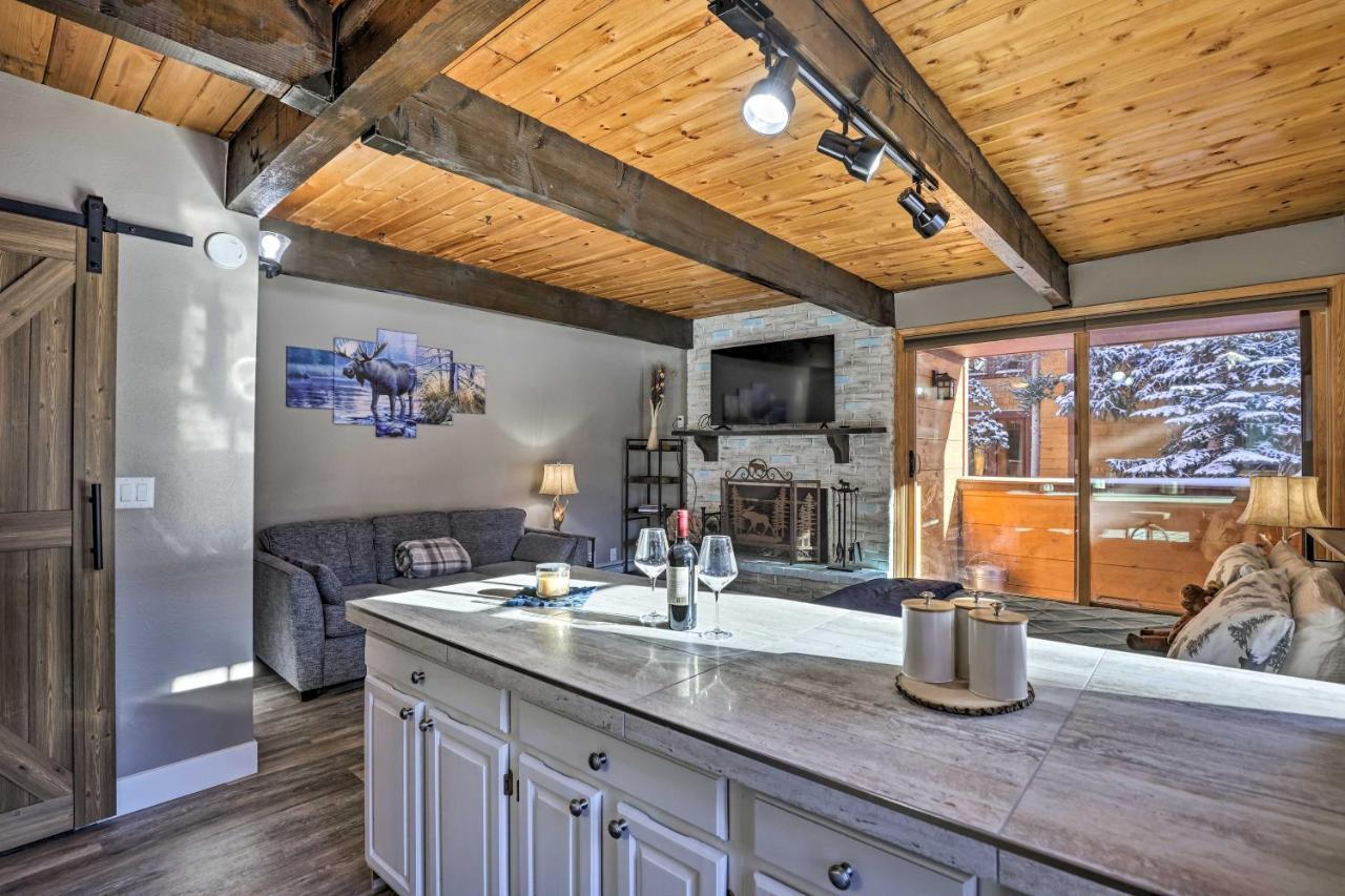 Breck Condo With Hot Tub Access Walk To Main St! 브레켄리지 외부 사진