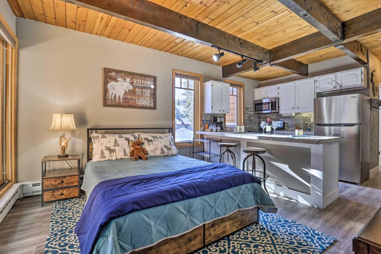 Breck Condo With Hot Tub Access Walk To Main St! 브레켄리지 외부 사진