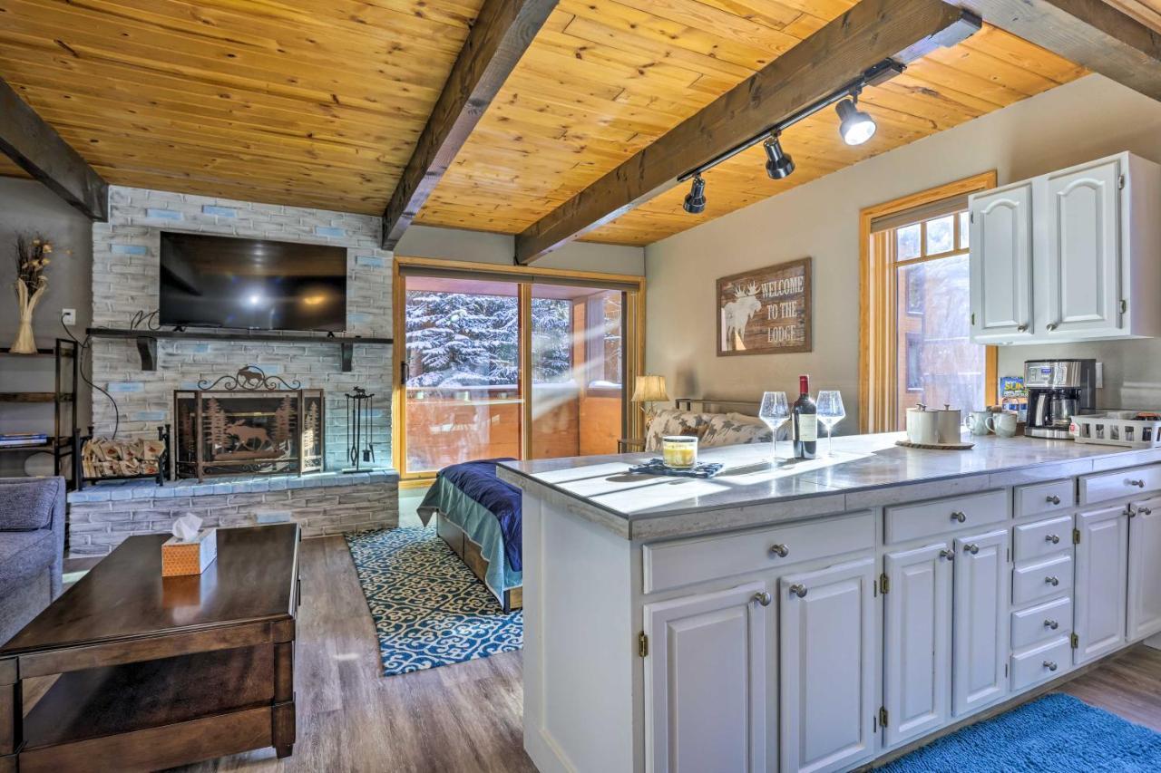 Breck Condo With Hot Tub Access Walk To Main St! 브레켄리지 외부 사진
