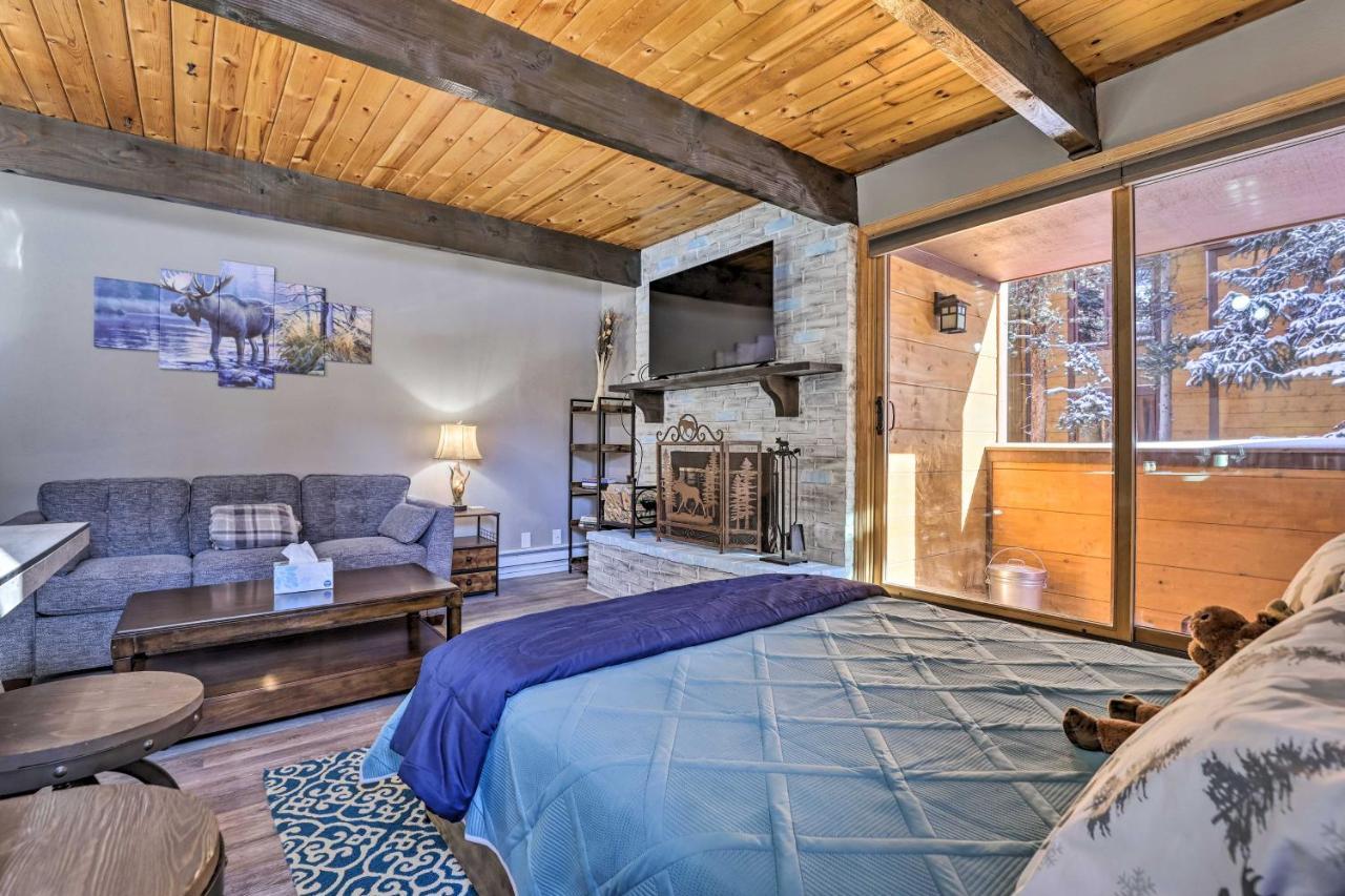 Breck Condo With Hot Tub Access Walk To Main St! 브레켄리지 외부 사진
