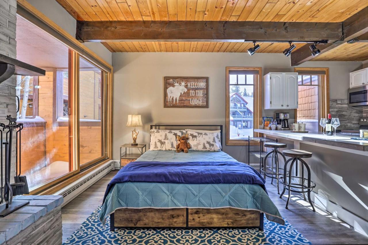 Breck Condo With Hot Tub Access Walk To Main St! 브레켄리지 외부 사진