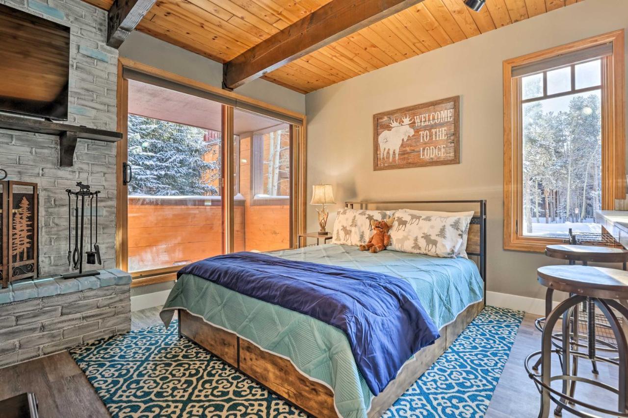 Breck Condo With Hot Tub Access Walk To Main St! 브레켄리지 외부 사진