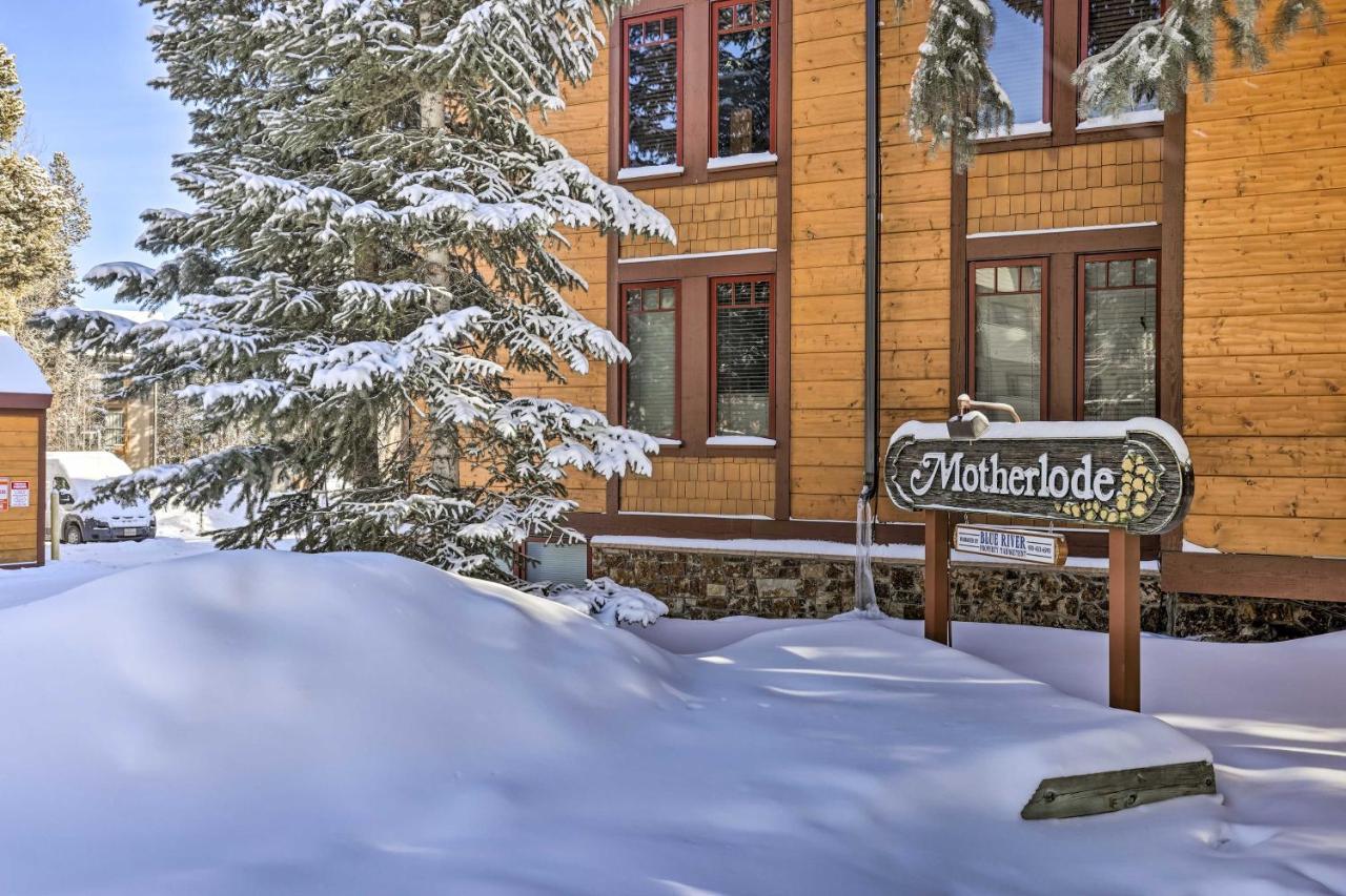 Breck Condo With Hot Tub Access Walk To Main St! 브레켄리지 외부 사진