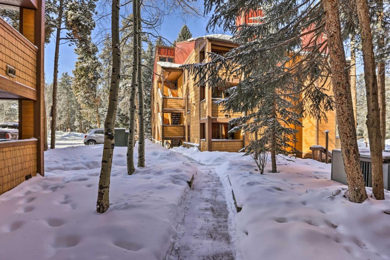 Breck Condo With Hot Tub Access Walk To Main St! 브레켄리지 외부 사진